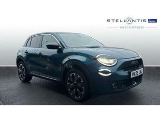 2025 fiat 600 1.2 mhev la prima suv 5dr petrol hybrid e-dct euro 6 (start/stop) (136 ps) suv hybrid auto...