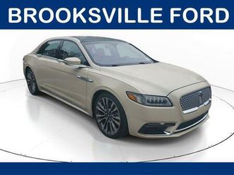 used 2018 lincoln continental reserve