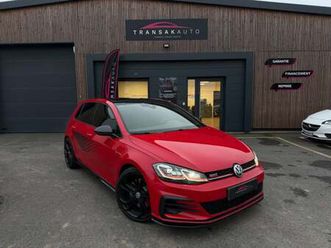 volkswagen golf 2.0 tsi 290 cv dsg7 gti tcr + toit ouvrant + carplay + caméra + keyless + admission eventuri