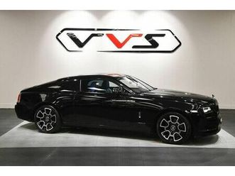 rolls-royce wraith v12 black badge