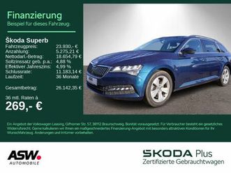 skoda superb combi ambition 2.0tdi dsg ahk navi acc vc