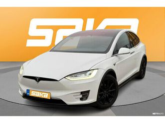 TESLA MODEL X LONG RANGE long-range-awd-tulossa-6p-ilma-alusta-vetokoukku-intel-atom-nahkasisusta