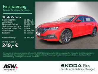 skoda octavia combi style 2.0tdi dsg led navi ahk pano