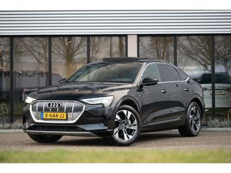 audi e-tron sportback 50 quattro business edition plus 71 kwh | pano | adapt. cruise | camera | memory | leder