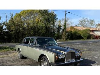 1978 rolls royce silver shadow vert automatique, 3 vitess...