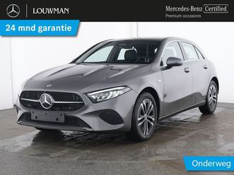 mercedes-benz a-klasse 250 e plug-in hybride panorama schif-kanteldak | sfeerverlichting | memory voorstoelen | stuur en stoelverwarming. inclusief 24 maanden m