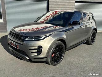 land rover range rover evoque 2,0 d 180 r-dynamic awd bva
