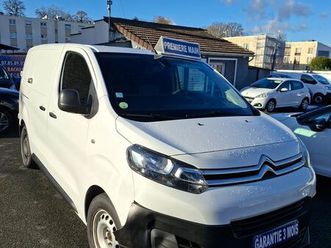 citroën jumpy 1,5 blue hdi-100 club m 2019 177kms 1èremain 7490e tva récupérable