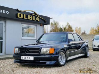 mercedes-benz klasa s 500 sel koenig specjals amg one of 7 in the world