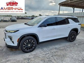 chevrolet traverse lt 2026 2.5 benzyna 310km