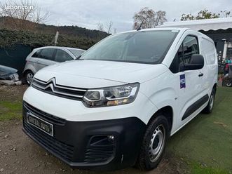 citroen berlingo m 650kg bluehdi 100 s&s bvm driver vu [4p] bvm 5-100ch-5cv