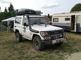 toyota kzj 73 + remorque