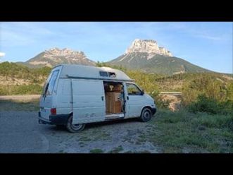 ? volkswagen t4 aménagé – châssis long – réhaussé – moteur changé – prêt pour l’aventure