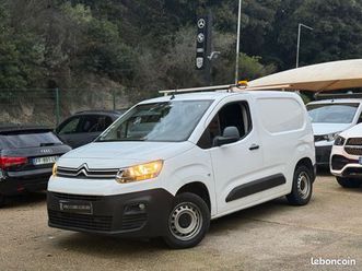 citroen berlingo taille m bluehdi 100 bvm shine carplay/camera de recul/double verrous/triangle lumineux
