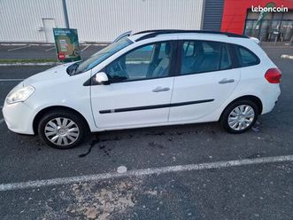 renault clio iii estate phase 2 eco2 tce 103 cv boîte manuel ct ok