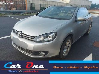 volkswagen golf cabriolet 1.6 tdi 105 carat x