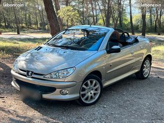 superbe 206 cc 2.0 16s 136ch roland garros