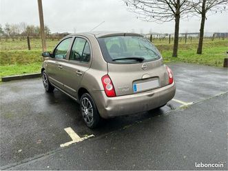 nissan micra must k12 1.2l 65ch 2005 rétroviseurs électriques / climatisation / faible coût d’essence et d’assurance / idéal pour jeunes