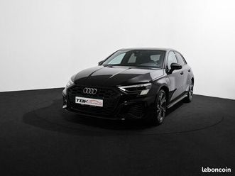 audi a3 sportback 45 tfsi e 245 cv type s line gps camera carplay virtual cockpit hifi b&o acc front assist lane assist side assist full cuir full led ja 18