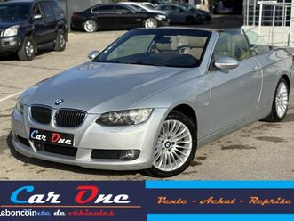 bmw série 3 e93 cabriolet 325d luxe 1ere main bva x