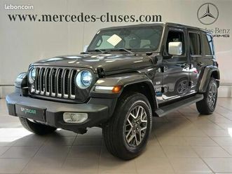 jeep wrangler unlimited 2.0 t 380ch 4xe overland command-trac my22