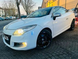 renault megane iii cc - exception gt-line - 2.0 dci 165cv bvm6 - 1ère main - reprise - 4xcb