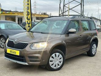 skoda yeti greenline business phase 2 4x2 1.6 tdi 16v 105cv gps, radar, jantes, très très bon état