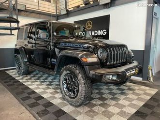 jeep wrangler my21 unlimited 4xe 2.0 l t 380 ch phev 4x4 bva8 rubicon