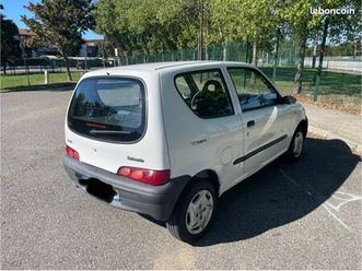 fiat seicento team 1.1 l – 54 ch essence