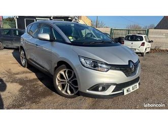 renault megane scenic business blue 1,7 dci 120 edc 9160 ht 1ère main tbeg