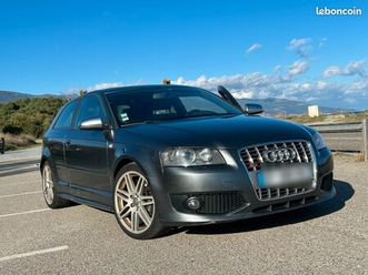 audi s3 sportback 2007 – gris métallisé – 4x4 quattro – entretien complet
