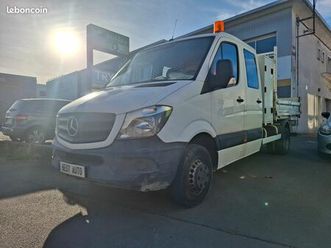 mercedes-benz sprinter benne 2,2 cdi 130 cv doubles cabines 184002 kms année 2015