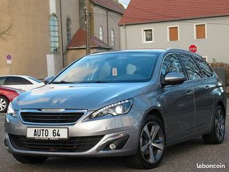 peugeot 308 sw 1.6 hdi 115 *toit pano*63000km*feux led*gps