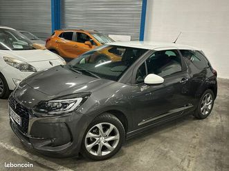 ds ds 3 cabrio puretech 110ch so chic automatique