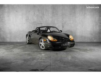 porsche boxster 2.5l (986) - noir métallisé - sièges sports - differentiel autobloquant (lsd) - hard top - faible km - carnet & suivi complet