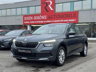 skoda kamiq 1.0 tsi evo 110ch ambition keyless carplay hayon electrique siege chauffant