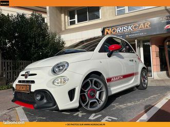 abarth 595c e6d temp cabriolet full cuir 1.4 turbo 16v ethanol mca 140 ch bvm5