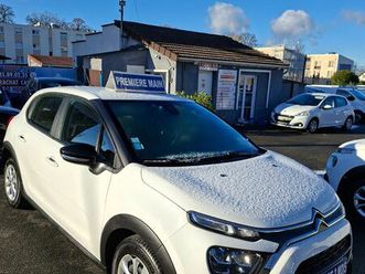 citroën c3 1,5 blue hdi 100 feel 2020 gps-226kms 1èremain 4500e tva recuperable