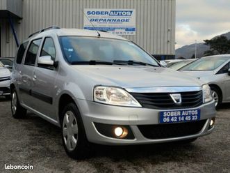 dacia logan mcv prestige 1.5 dci 85cv 7 places clim ct 2028 gtie 1 an