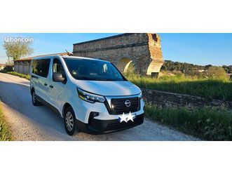minibus 9 places neuf. nissan primastar 150 ch / garantie 2029 + options