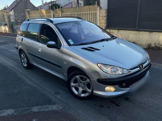 peugeot 206 sw break 1.6 xs essence 110cv clim auto avec ct ok