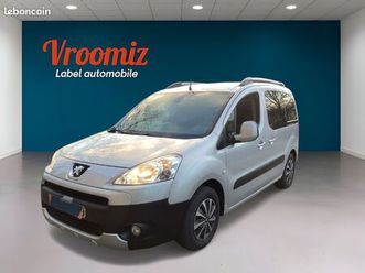 peugeot partner tepee 1.6 ehdi 92 cv zenith/2012/98 900km/distri2023/attelage/clim/camera/suivi full
