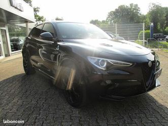 alfa romeo stelvio quadrifolio 2.9 v6 bi turbo + malus compris + top + acc + hifi hk