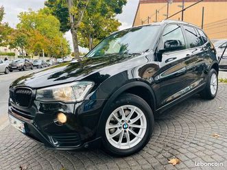 bmw x3 lounge line - 2.0 d b47 150cv bva8 s-drive - suivi bm / excellent état - reprise possible