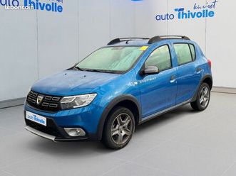 dacia sandero sce 75 urban stepway / attelage / 1 ère main / garantie 12 mois renault france