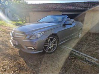 mercedes classe e200 cabriolet 1.8i 184cv boîte auto pack amg ct ok échange possible