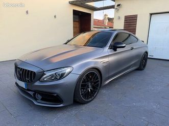 mercedes c63 amg coupé v8 speedshift