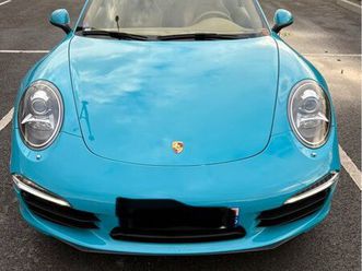 porsche 991.1 bleu miami