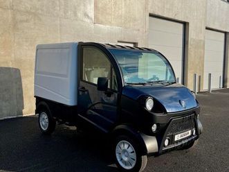 voiture sans permis - aixam pro d-truck fourgon