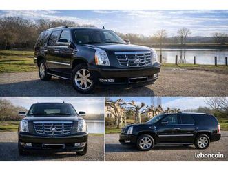 ◊ cadillac escalade v8 6.2l – 39 600 km – full options – éthanol – état rare ◊